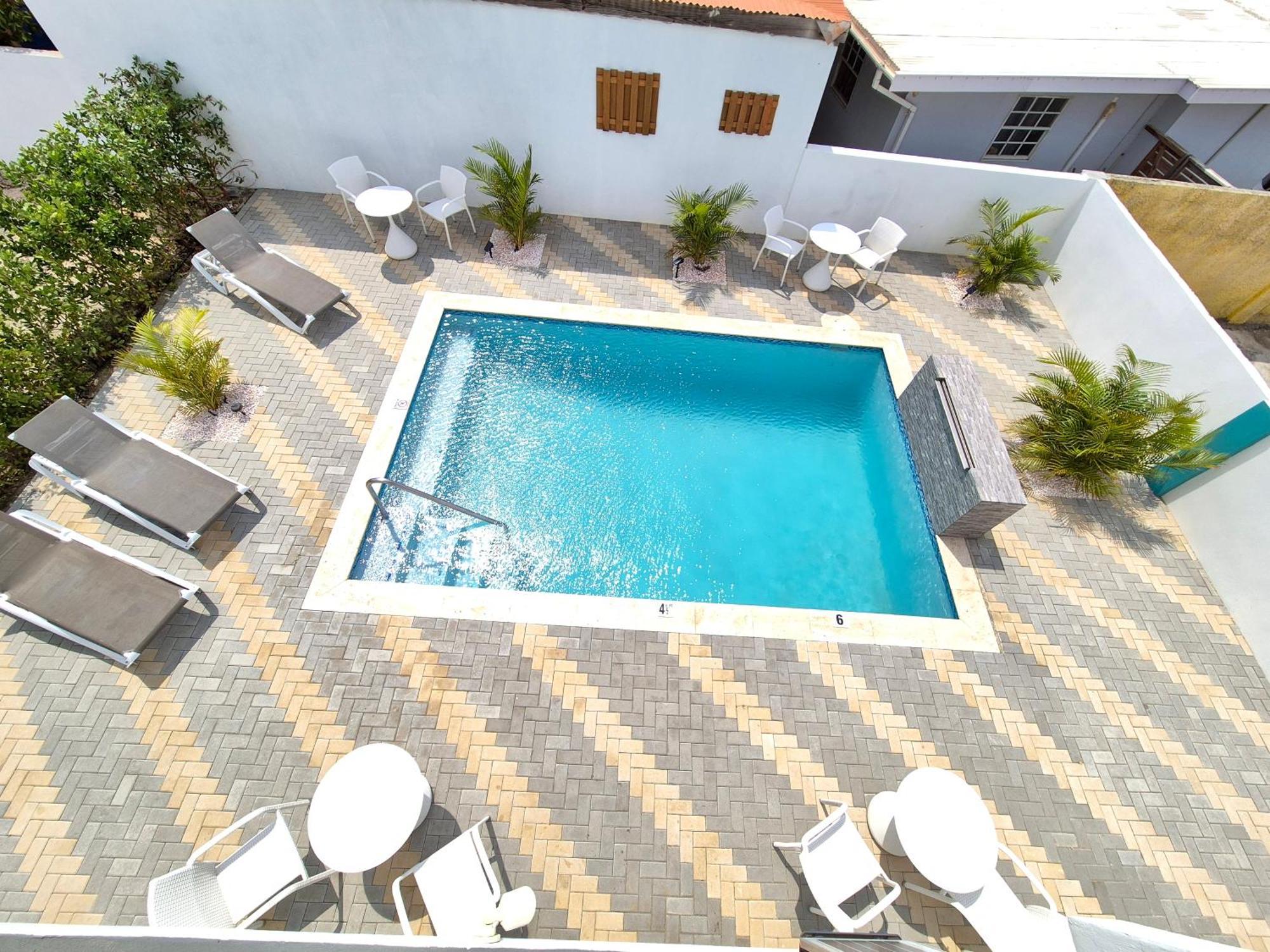 אורנג'סטאד Ocean Breeze Apartments In Aruba מראה חיצוני תמונה