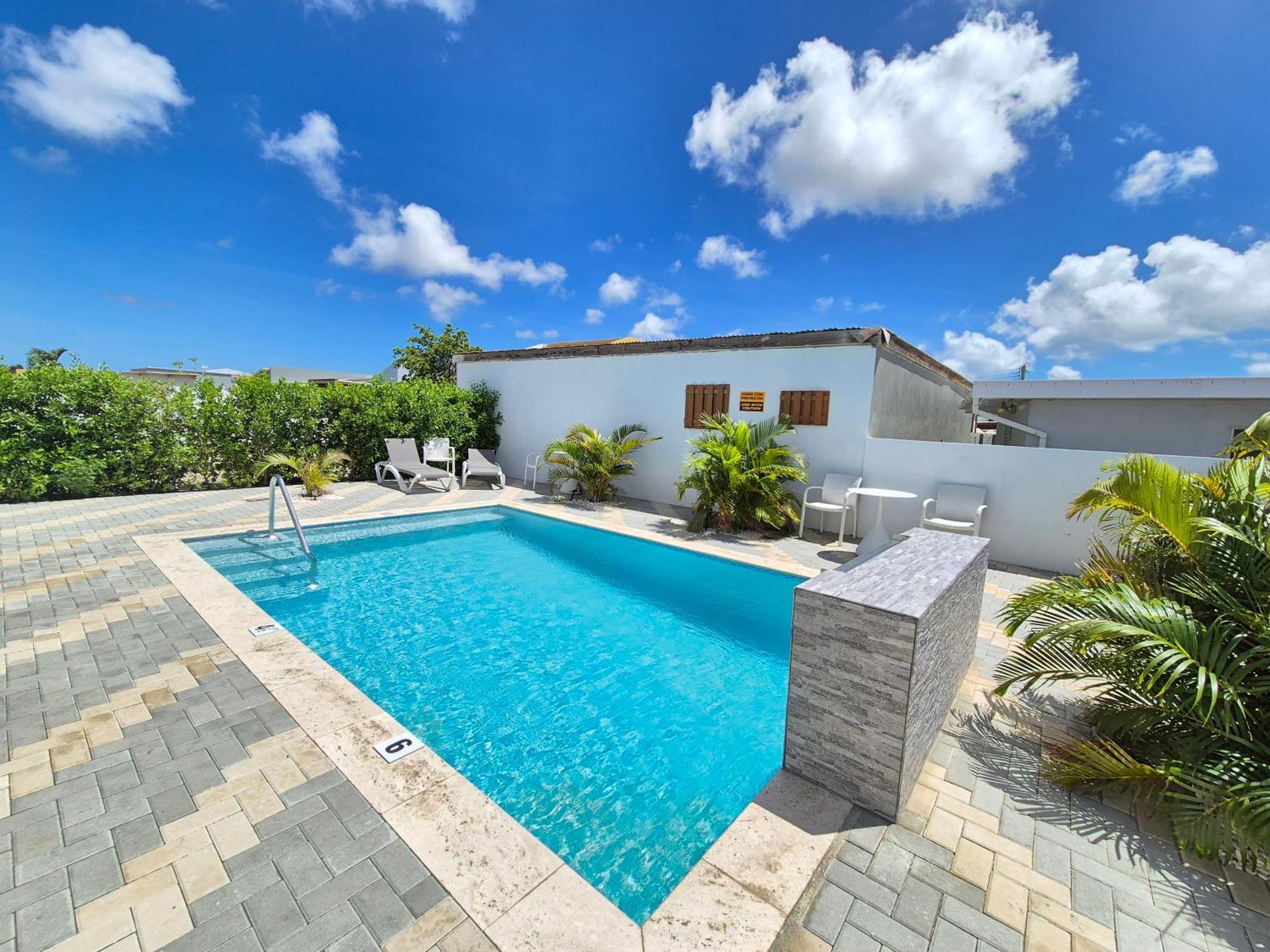 אורנג'סטאד Ocean Breeze Apartments In Aruba מראה חיצוני תמונה